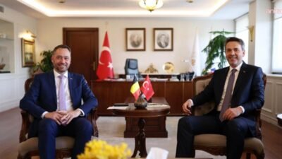 Enerji ve Tabii Kaynaklar Bakanı Alparslan Bayraktar, Belçika Başbakan Yardımcısı