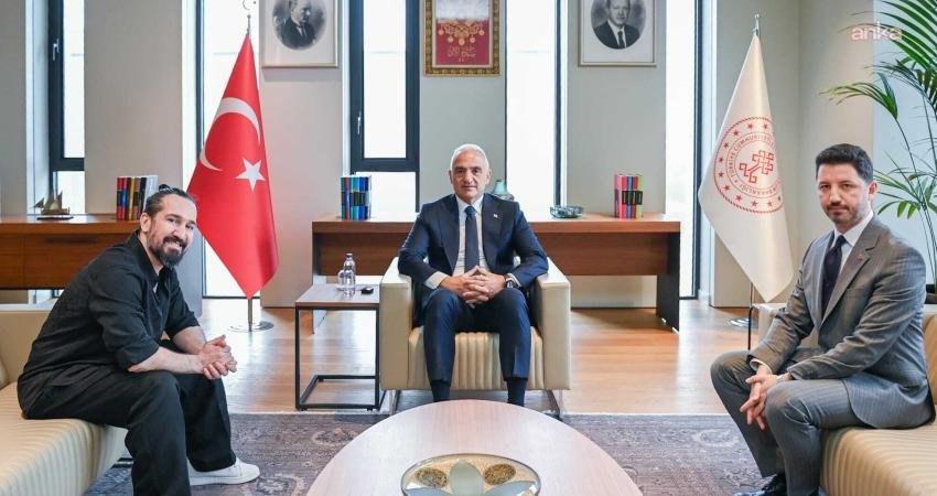 Kültür ve Turizm Bakanı Mehmet Nuri Ersoy, İstanbul Atatürk Kültür