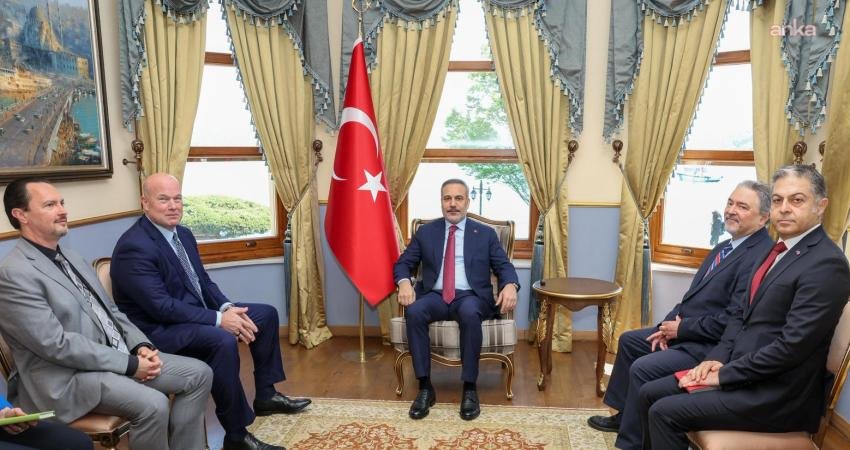 Dışişleri Bakanı Hakan Fidan, ABD’nin NATO Daimi Temsilcisi Matthew Whitaker'i