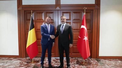 Dışişleri Bakanı Hakan Fidan, Belçika Başbakan Yardımcısı ve Dışişleri, Avrupa