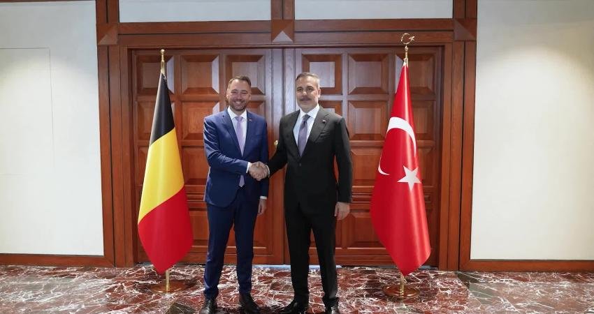 Dışişleri Bakanı Hakan Fidan, Belçika Başbakan Yardımcısı ve Dışişleri, Avrupa