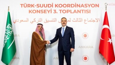 Dışişleri Bakanı Hakan Fidan, Ankara'da Suudi Arabistan Dışişleri Bakanı Prens