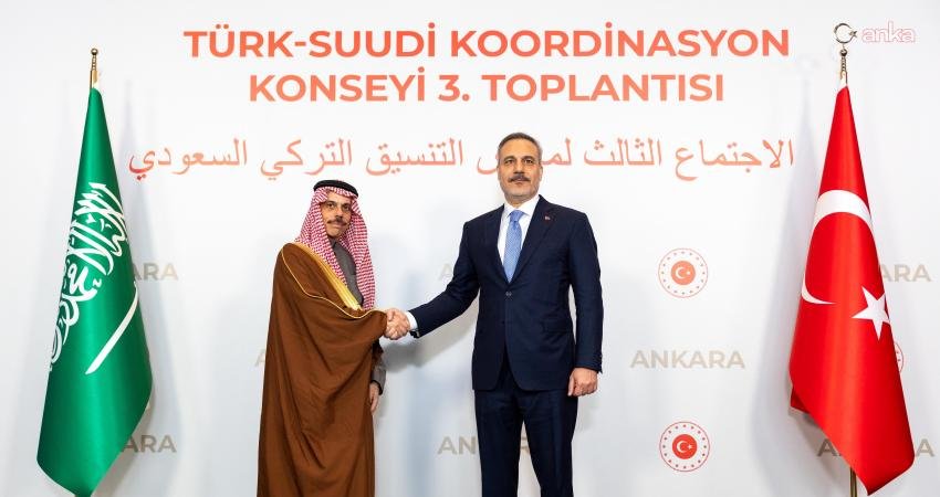 Dışişleri Bakanı Hakan Fidan, Ankara'da Suudi Arabistan Dışişleri Bakanı Prens
