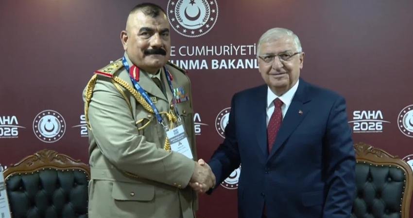 Milli Savunma Bakanı Yaşar Güler, Irak Genelkurmay Başkan Yardımcısı Korgeneral