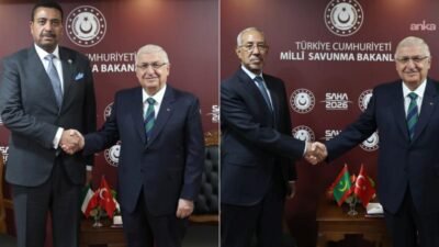 Milli Savunma Bakanı Yaşar Güler, İstanbul'da Kuveyt Savunma Bakanı Abdullah