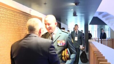 Milli Savunma Bakanı Yaşar Güler, Lübnan Silahlı Kuvvetleri Komutanı Korgeneral