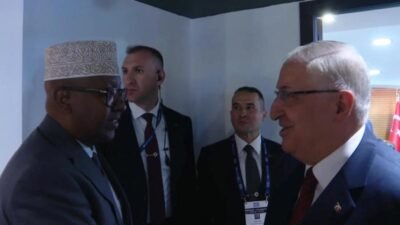Milli Savunma Bakanı Yaşar Güler, İstanbul'da Somali Savunma Bakanı Ahmed