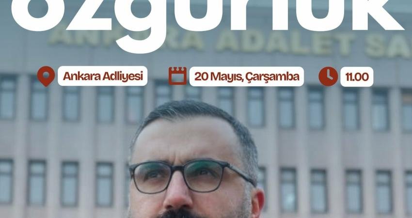 Basın meslek örgütleri, Alican Uludağ’ın duruşması öncesi adliye önünde açıklama yapacak Basın meslek örgütleri, tutuklu gazeteci Alican Uludağ’ın 21 Mayıs’ta görülecek