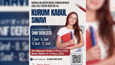 Bayraklı Belediyesi Sosyal Etkinlik Merkezi, 2026-2027 eğitim-öğretim dönemi için yeni