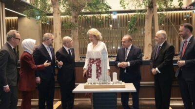 Aile ve Sosyal Hizmetler Bakanı Mahinur Özdemir Göktaş, Belçika Kraliçesi
