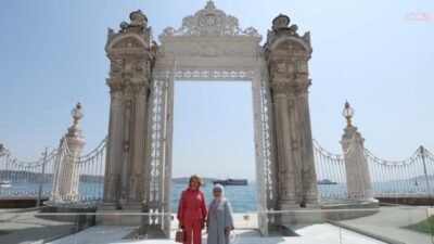 Türkiye’yi ziyaret eden Belçika Kraliçesi Mathilde, Cumhurbaşkanı Recep Tayyip Erdoğan'ın