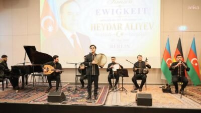 Azerbaycan’ın kurucu lideri Haydar Aliyev, doğumunun 103. yılı dolayısıyla Berlin'de