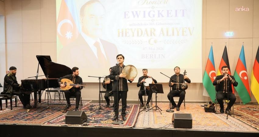 Azerbaycan’ın kurucu lideri Haydar Aliyev, doğumunun 103. yılı dolayısıyla Berlin'de