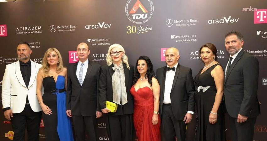 Berlin’de Türk-Alman İşverenler Derneği (TDU), 30. kuruluş yıl dönümünü gala