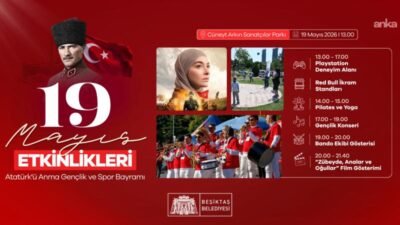 Beşiktaş Belediyesi, 19 Mayıs Atatürk’ü Anma, Gençlik ve Spor Bayramı’nı,