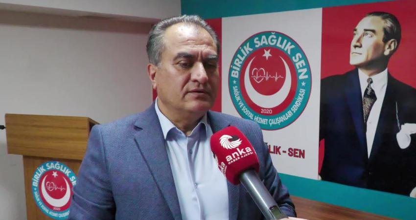 Birlik Sağlık Sen Genel Başkanı Ahmet Doğruyol, Hakkari'de bir psikoloğun