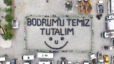 Bodrum Belediye Başkanı Tamer Mandalinci’nin koordinasyonunda "Mavi Beyaz Seferberlik" sloganıyla