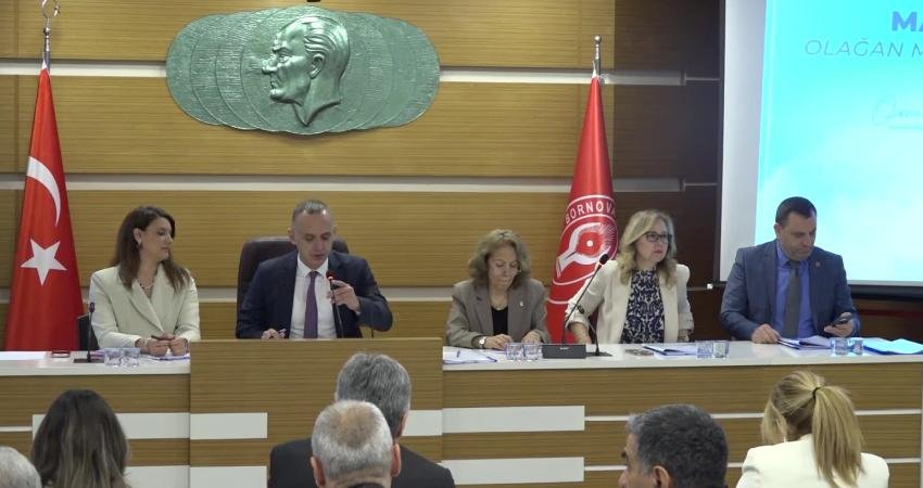 Bornova Belediye Meclisi’nde 2025 mali yılı kesin hesabı oy çokluğuyla