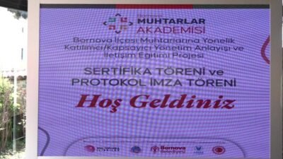 Bornova Belediyesi, Bornova Kaymakamlığı, Yaşar Üniversitesi ve Muhtarlar Derneği iş