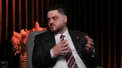 Bağımsız Türkiye Partisi (BTP) Genel Başkanı Hüseyin Baş, konuk olduğu