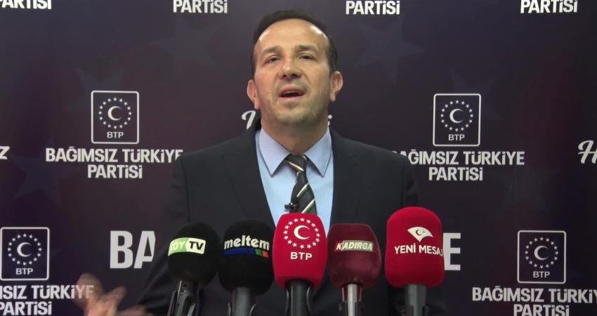 BTP Sözcüsü Lütfullah Önder, Hazine ve Maliye Bakanı Mehmet Şimşek’in