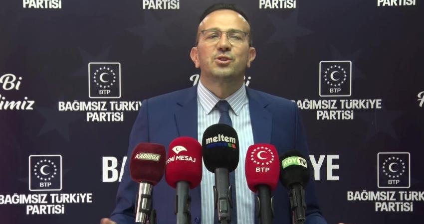 Bağımsız Türkiye Partisi (BTP) Sözcüsü Lütfullah Önder, Heybeliada Ruhban Okulu’nun