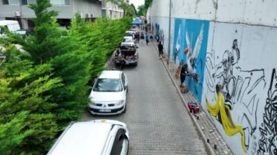 Buca Belediyesi’nin bu yıl ikincisini düzenlediği Grafiti Şenliği, Türkiye’nin farklı