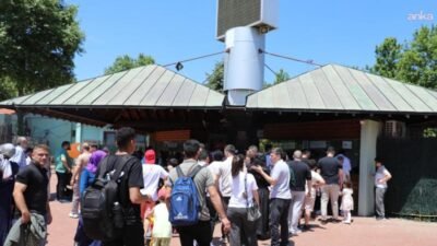 Bursa Büyükşehir Belediyesi Hayvanat Bahçesi, Kurban Bayramı’nda vatandaşların en çok