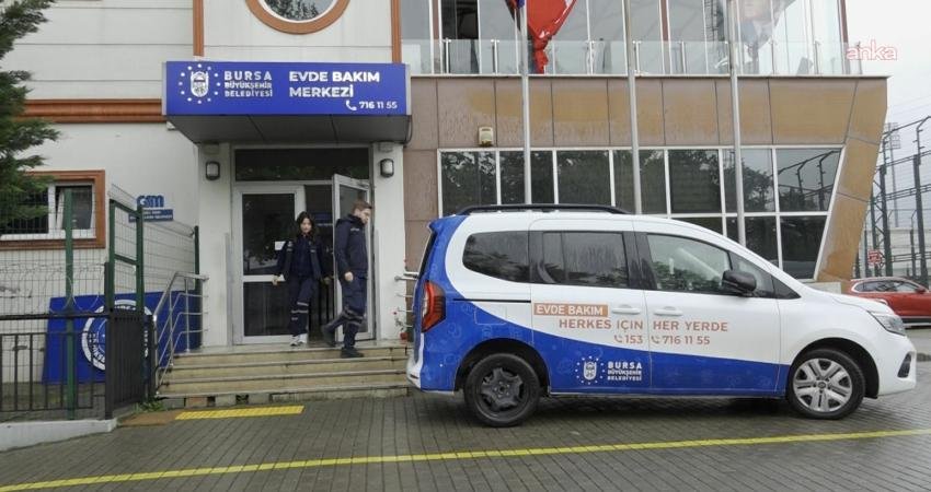Bursa Büyükşehir Belediyesi, sosyal sorumluluk projelerinden biri olan "Evde Bakım