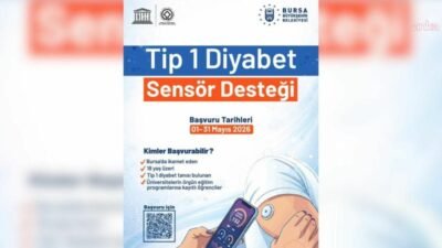 Bursa Büyükşehir Belediyesi, sosyal güvencesi bulunmayan Tip 1 diyabet hastası