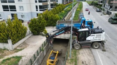 Bursa Büyükşehir Belediyesi BUSKİ Genel Müdürlüğü, dere ıslah ve temizlik