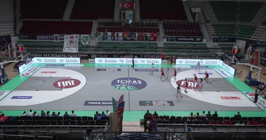 2. Bursa Uluslararası Spor Festivali kapsamında düzenlenen Kardeş Şehirler U16