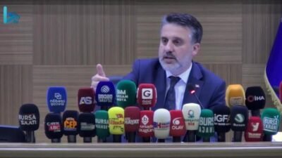 Bursa Büyükşehir Belediyesi Başkan Vekili Şahin Biba başkanlığında gerçekleştirilen BUSKİ
