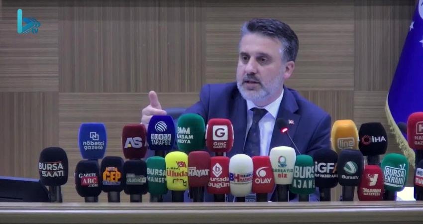 Bursa Büyükşehir Belediyesi Başkan Vekili Şahin Biba başkanlığında gerçekleştirilen BUSKİ