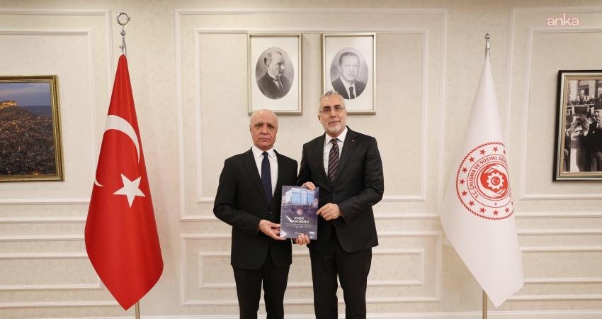 Çalışma ve Sosyal Güvenlik Bakanı Vedat Işıkhan'ın, Öz Büro İş