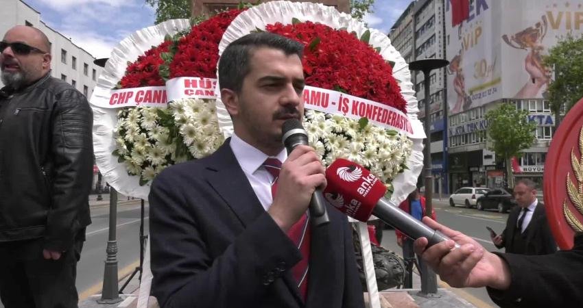 Çankaya Belediye Başkanı Hüseyin Can Güner, 19 Mayıs Atatürk'ü Anma,