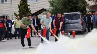 Çankaya Belediyesi'nin 430 personeli, kurum içi iş sağlığı ve güvenliği