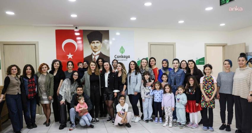Çankaya Belediyesi, Bekar Anneler Derneği Ankara Çemberi Dayanışma Buluşması'na ev