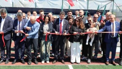 Çekmeköy Belediyesi tarafından Av. Sıddık Eraslan Spor Tesisi’nde hayata geçirilen