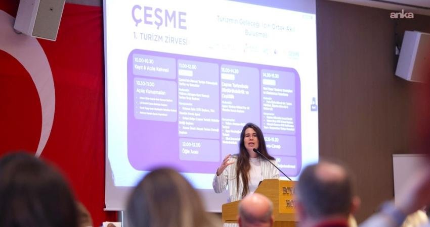 Çeşme Belediye Başkanı Lal Denizli, “1. Çeşme Turizm Zirvesi”nde Çeşme’nin yalnızca