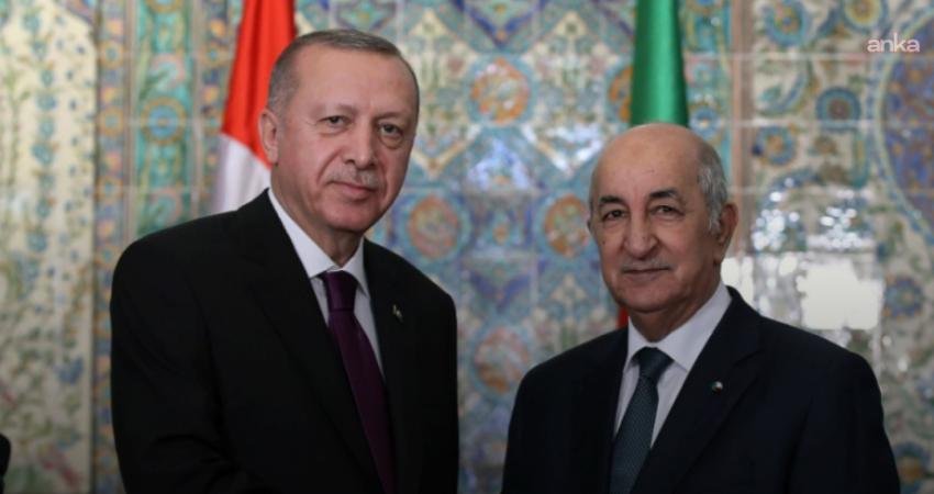 Cezayir Demokratik Halk Cumhuriyeti Cumhurbaşkanı Abdülmecid Tebbun, Cumhurbaşkanı Recep Tayyip
