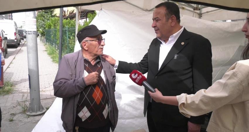 CHP Ankara Milletvekili Adnan Beker ve Kahramankazan Belediye Başkanı Selim