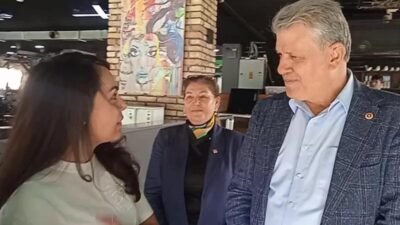 CHP'nin 81 ilde başlattığı saha çalışmaları kapsamında CHP Adana Milletvekili