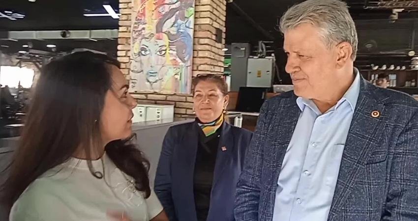 CHP'nin 81 ilde başlattığı saha çalışmaları kapsamında CHP Adana Milletvekili