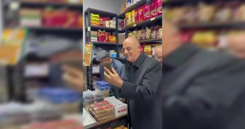 CHP heyetinin Beypazarı ziyaretinde, eski maden işçisi bakkal esnafı, "Kendisini
