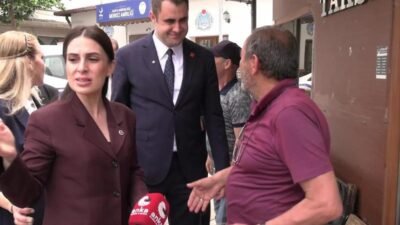 CHP İzmir İl Başkanı Çağatay Güç ve CHP Muğla Milletvekili