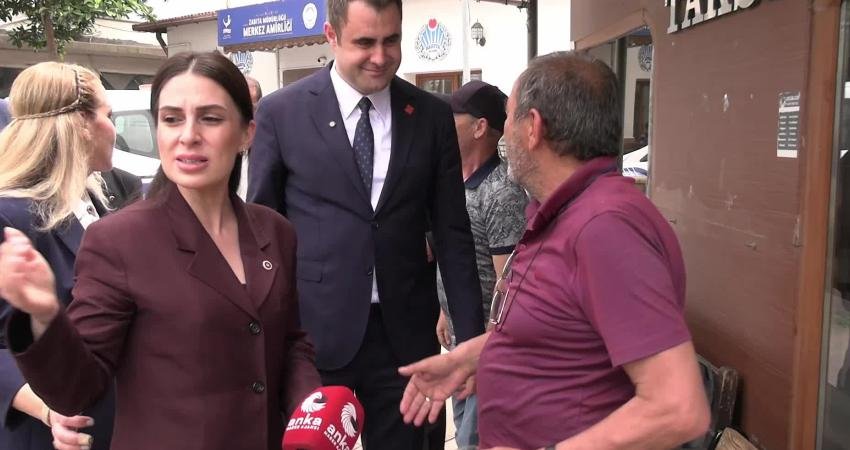 CHP İzmir İl Başkanı Çağatay Güç ve CHP Muğla Milletvekili