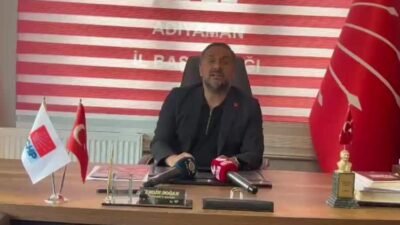 CHP Adıyaman İl Başkanı Engin Doğan, CHP'nin kurultay sürecine ilişkin