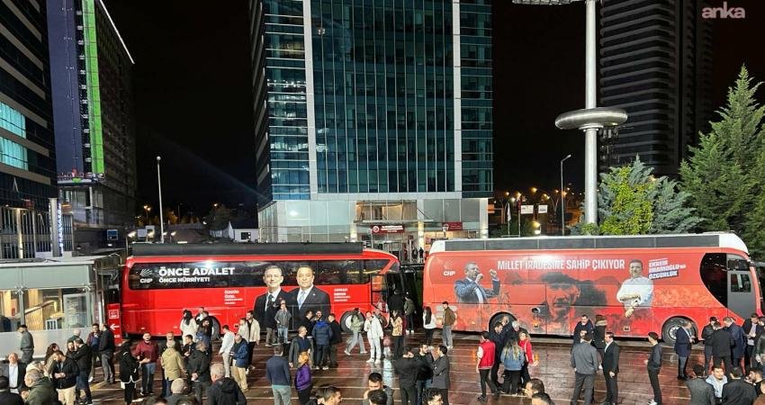 CHP Genel Merkezi önünde hareketlilik… Kılıçdaroğlu’nun Genel Merkeze yönelik tahliye talebinde bulunduğu iddia edildi İstinafın CHP Kurultayı'na yönelik mutlak butlan kararının ardından CHP Genel