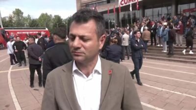 CHP PM Üyesi Ali Abbas Ertürk, Genel Merkez'de sabah saatlerinde